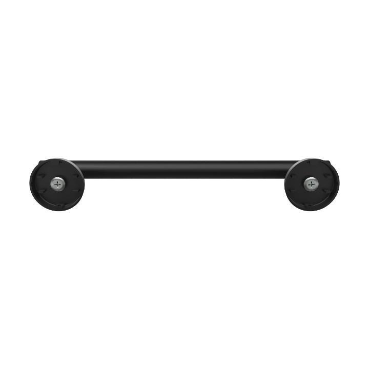 Amerock Arrondi 9-in Matte Black Wall Mount Single Towel Bar Amerock Arrondi 9-in Matte Black Wall Mount Single Towel Bar