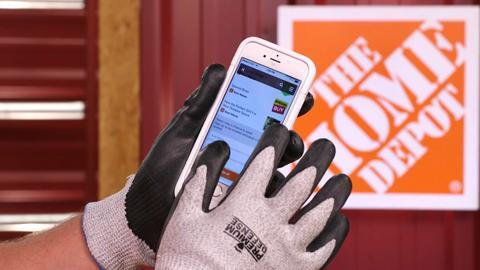 steel mesh gloves home depot