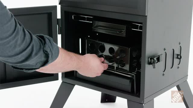 Dyna-Glo Vertical Charcoal Smoker DGX780BDC-D - The Home Depot