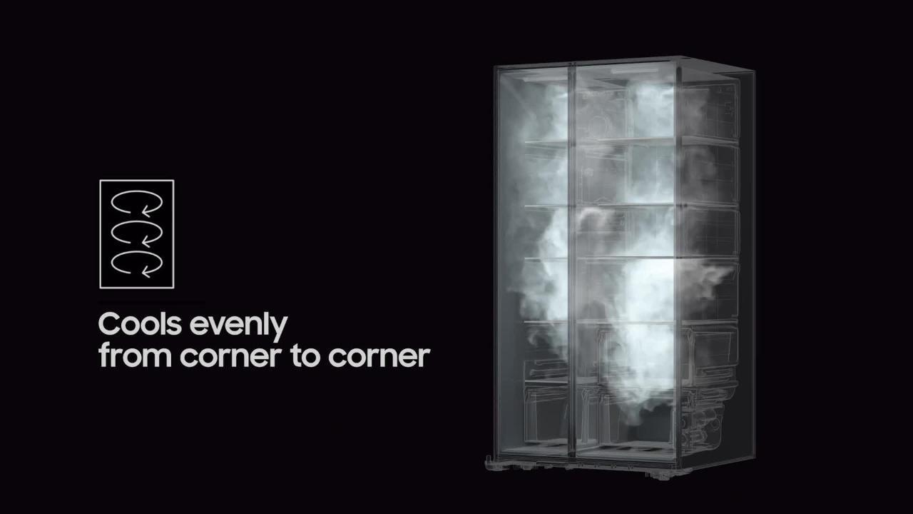 36 in. 27.4 cu. ft. Side by Side Refrigerator in Fingerprint-Resistant Black Stainless Steel, Standard Depth