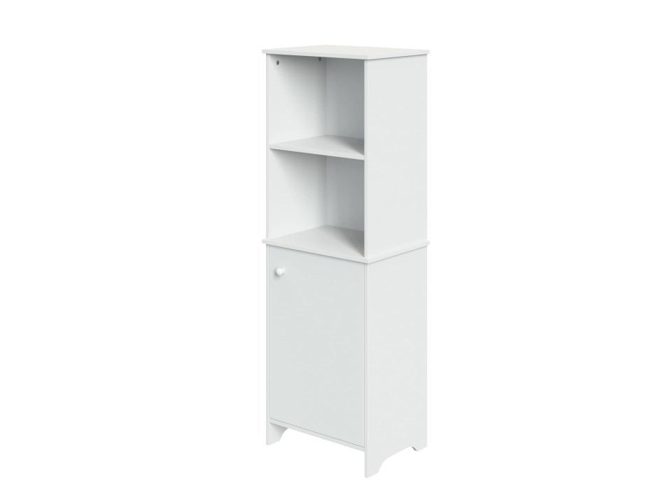 Medford Collection 15.75 in. W x 11.75 in. D x 46 in. H Tall Floor Cabinet in White Medford Collection 15.75 in. W x 11.75 in. D x 46 in. H Tall Floor Cabinet in White