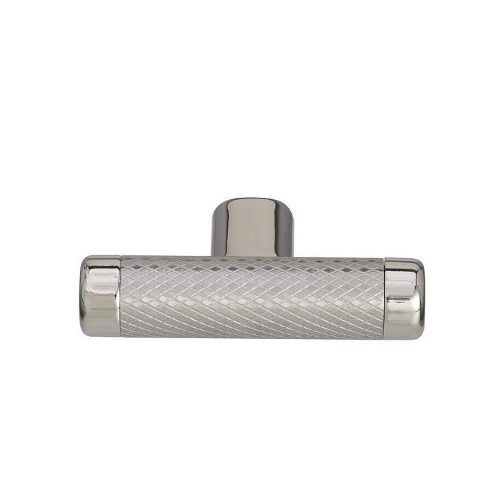 Esquire 2-5/8 in. L (67 mm) Polished Nickel/Stainless Steel Cabinet Drawer Knob (25-Pack) Esquire 2-5/8 in. L (67 mm) Polished Nickel/Stainless Steel Cabinet Drawer Knob (25-Pack)
