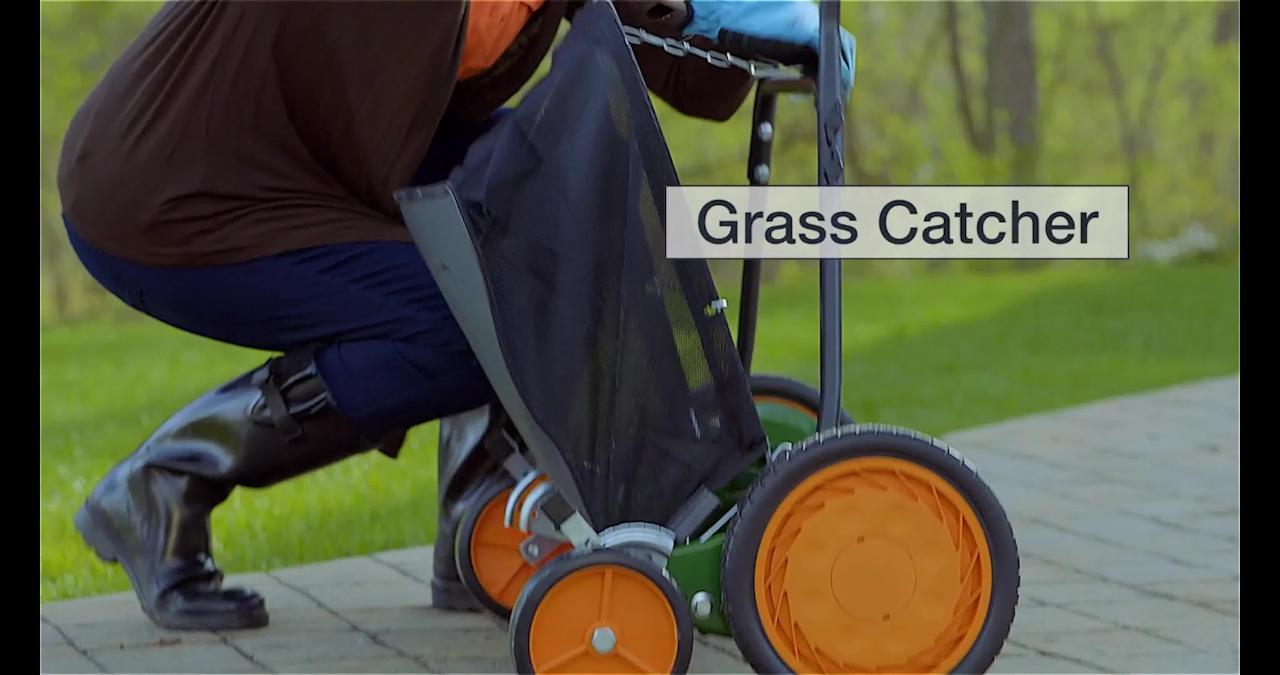 Scotts 16 reel mower grass catcher hot sale