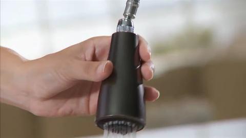 Arbor Single-Handle Pull-Down Sprayer Kitchen Faucet with Power Boost in Oil Rubbed Bronze Arbor Single-Handle Pull-Down Sprayer Kitchen Faucet with Power Boost in Oil Rubbed Bronze