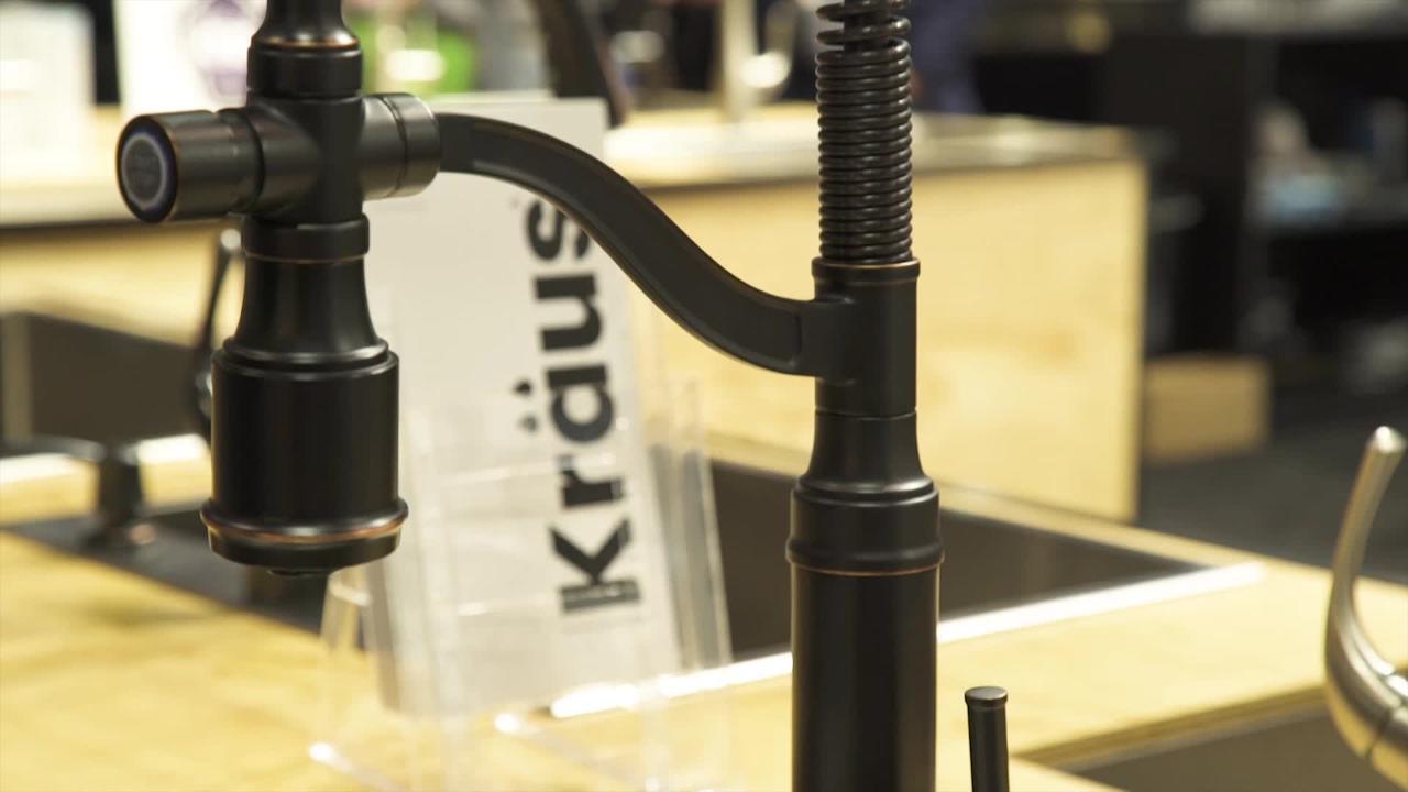 Kraus KEF-15003ORB Ventus 8-inch 2-Handle Widespread Bathroom Faucet Oil  Rubbed Bronze