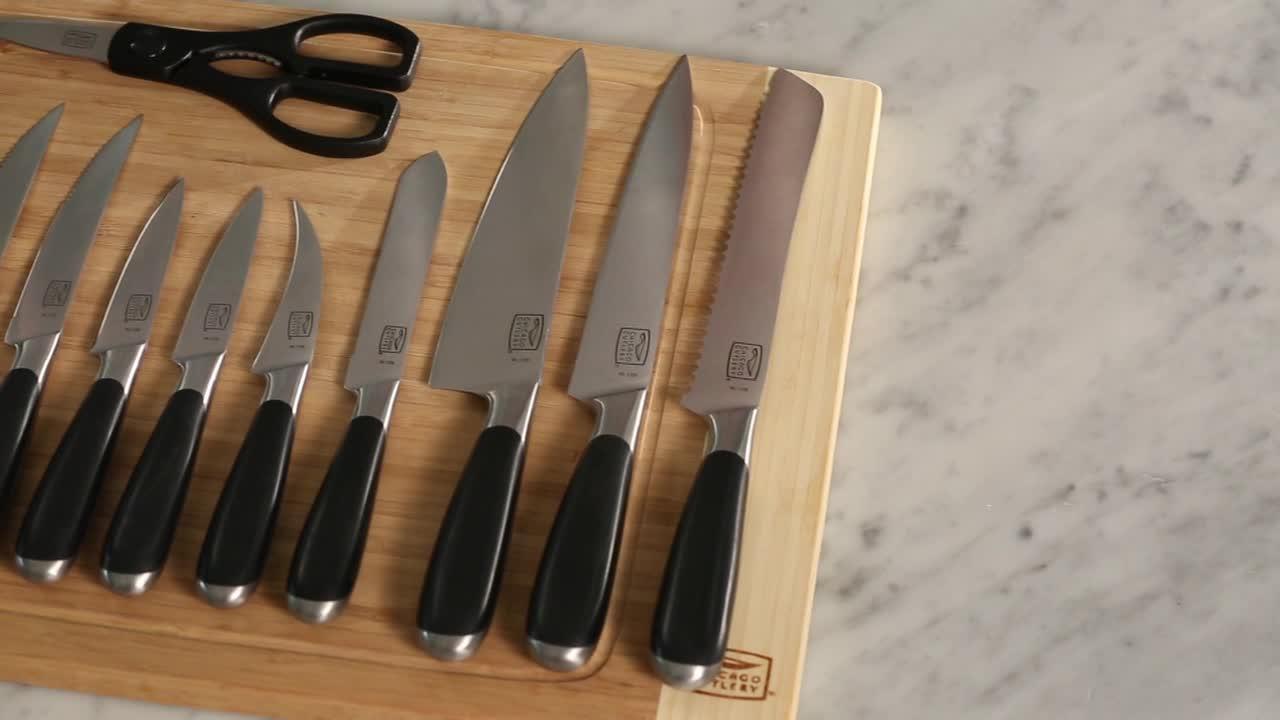 Chicago Cutlery 16-Piece Knife set with Block at