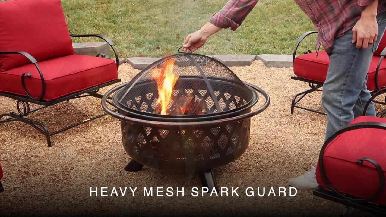 Bond Hotshot 19.5 In. Portable Wood Burning Fire Pit