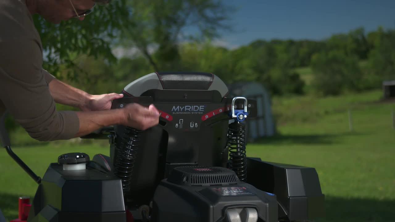 Toro - TimeCutter HD with MyRIDE 60 in. Fab 24.5 HP V-Twin Gas Zero-Turn Riding Mower with Smart Speed