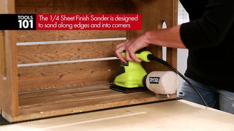 Ryobi 5 orbital discount sander