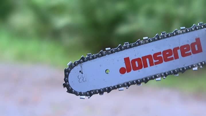 Jonsered Turbo Chain Saw 12 x 16 Metal Sign