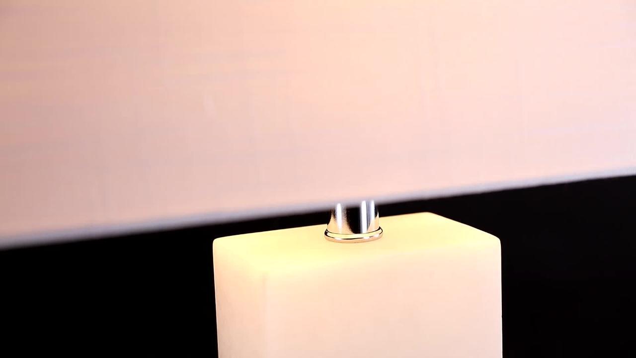 JONATHAN Y Eliza 25.5″ Alabaster LED Table Lamp Model #JYL6203A For