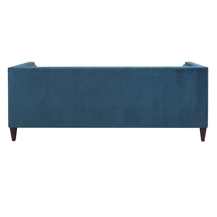 Jennifer Taylor Jack 84 in. Square Arm Velvet Rectangle Removable