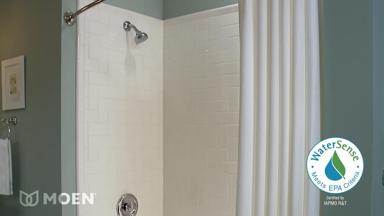 Adler Single-Handle 4-Spray Tub and Shower Faucet with Shower Rod in Chrome (Valve Included) Adler Single-Handle 4-Spray Tub and Shower Faucet with Shower Rod in Chrome (Valve Included)
