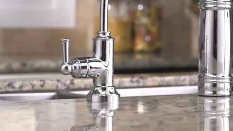 KOHLER Wellspring Traditional Single Handle Beverage Faucet in Oil Rubbed Bronze