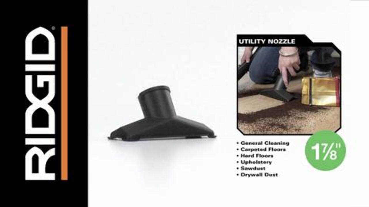 1-7/8 in. Wet Nozzle Accessory for RIDGID Wet/Dry Shop Vacuums 1-7/8 in. Wet Nozzle Accessory for RIDGID Wet/Dry Shop Vacuums