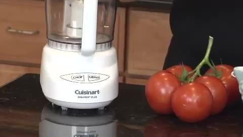 Cuisinart - Mini-Prep Plus 3-Cup 2-Speed White Food Processor with Pulse Control