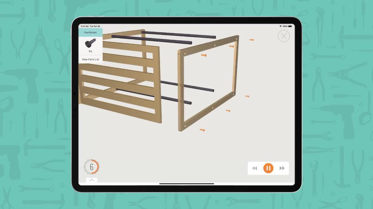 TRINITY - EcoStorage 3-Bag Rolling Bamboo Laundry Cart