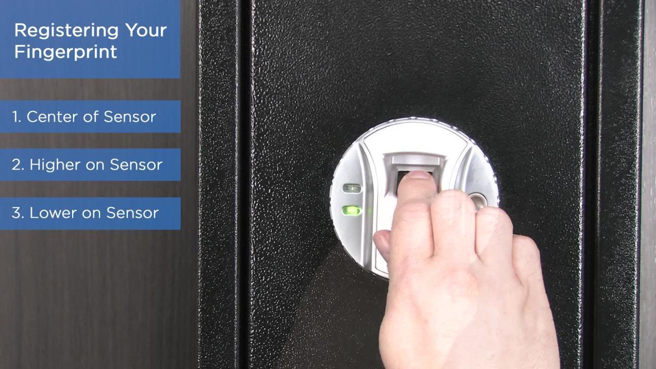 1.83 cu. ft. 4-Gun Tall Biometric Safe, Black Matte 1.83 cu. ft. 4-Gun Tall Biometric Safe, Black Matte