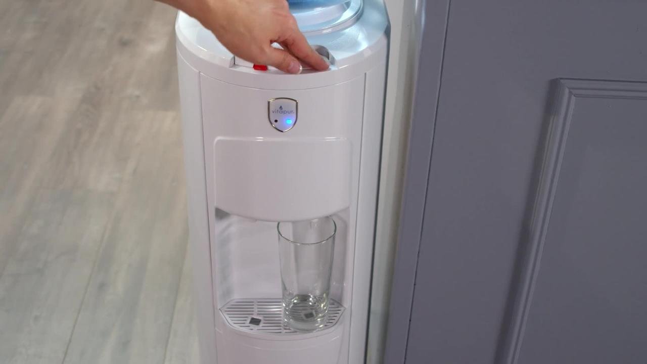 3-5 Gal. ENERGY STAR Hot/Cold Temperature Top Load Water Cooler