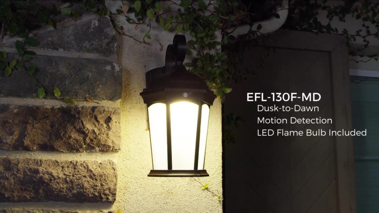 euri lighting flickering flame lantern