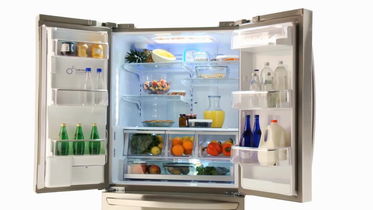 LG 20.9 cu. ft. French Door Refrigerator in Stainless Steel with