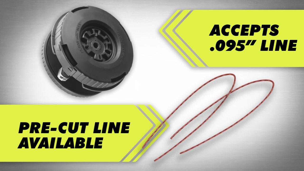 REEL EASY+ 2-in-1 Pivoting Fixed Line and Bladed Head for Bump Feed Trimmers