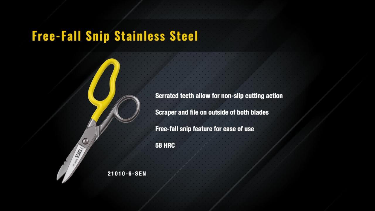 6.5 Heavy Duty Rag Quilt Snips Locking Scissors Spring Action - Stainless  Steel
