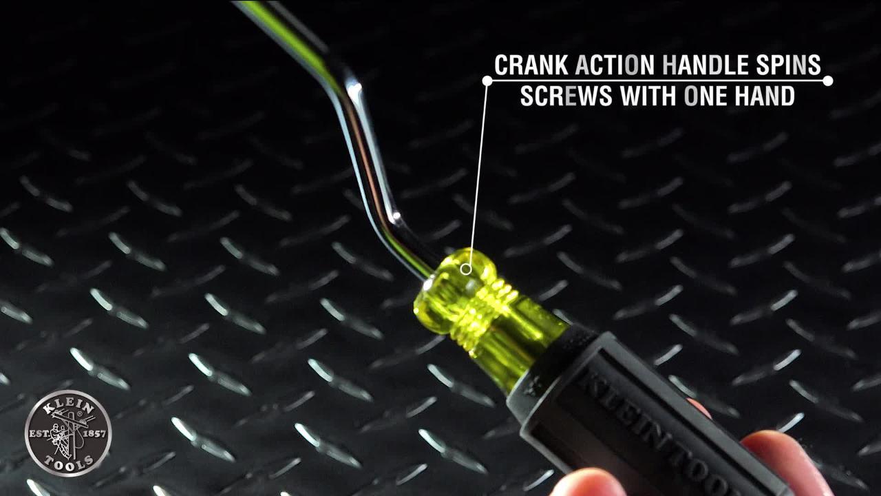 Crank screwdriver deals