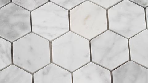 MSI Henley Hexagon 12 in. x 12 in. x 10 mm Textured Marble Mesh-Mounted Mosaic Tile (10 sq. ft. / case) MSI Henley Hexagon 12 in. x 12 in. x 10 mm Textured Marble Mesh-Mounted Mosaic Tile (10 sq. ft. / case)