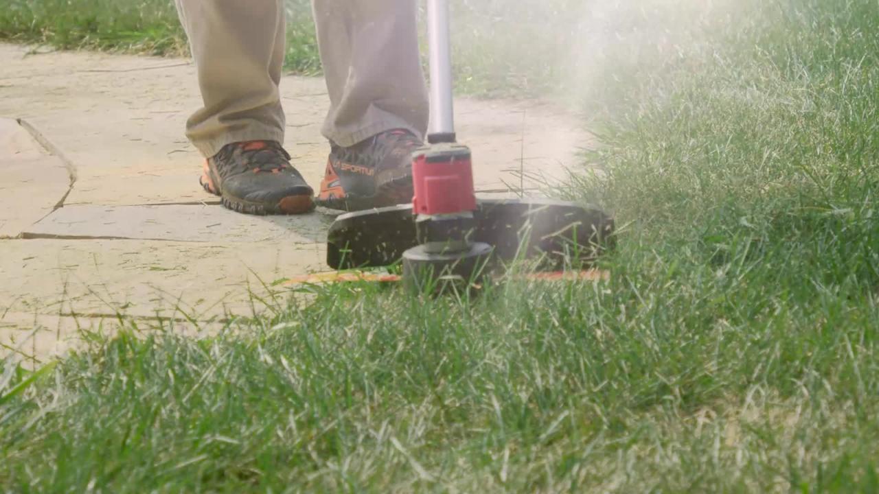 M18 grass online trimmer