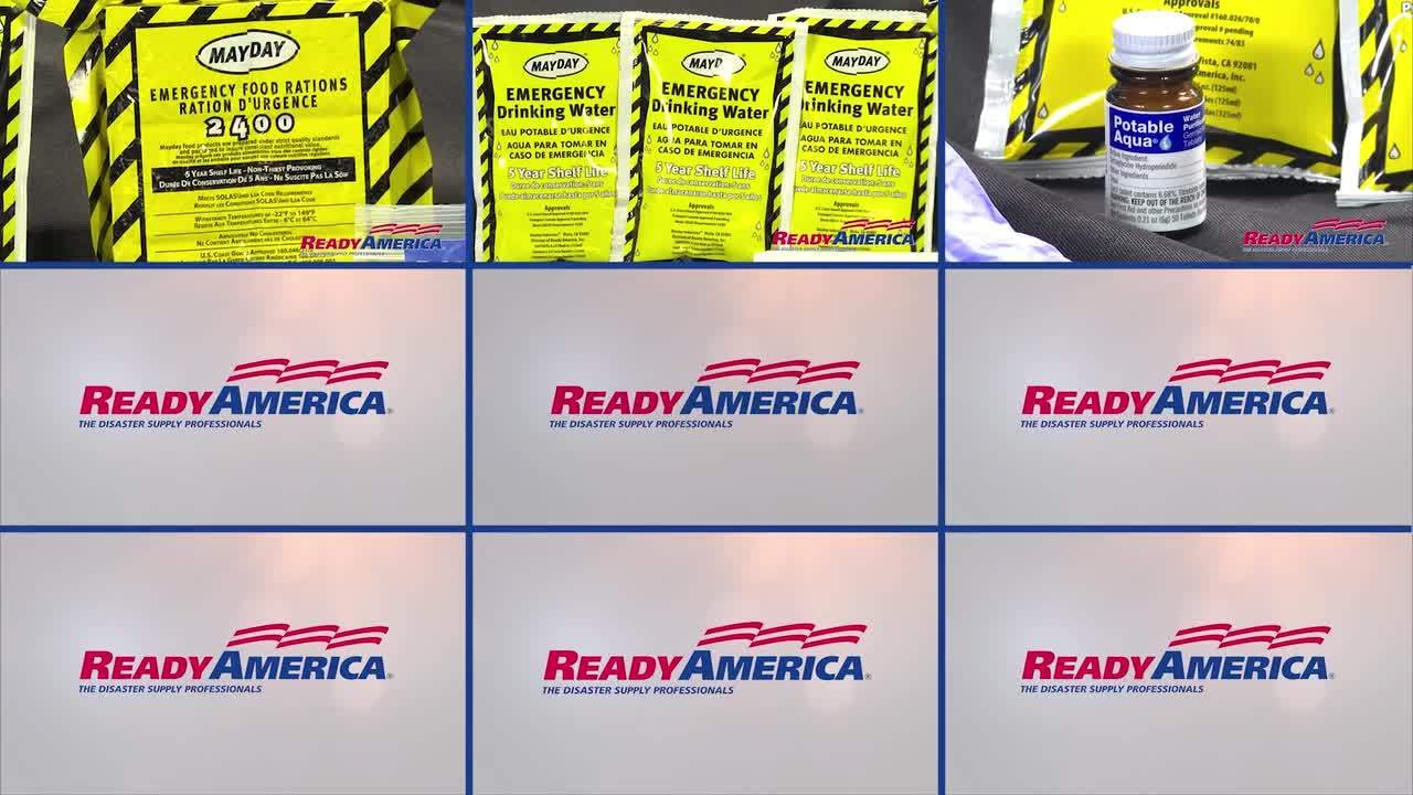 Ready America 1-Person 3-Day Deluxe Emergency Kit with Backpack