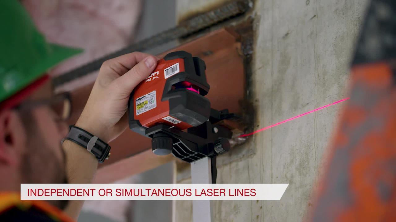 Hilti cross deals line laser level