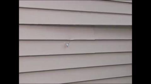 Ply Gem Take Home Sample Transformations Double 4.5 in. x 24 in. Dutch Lap Vinyl Siding in Pewter TR45SAMPLNP