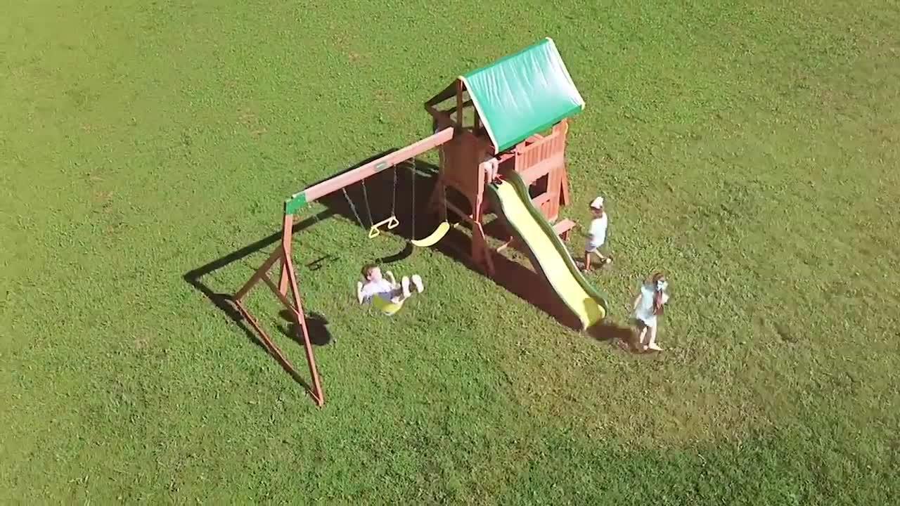 somerset cedar swing set