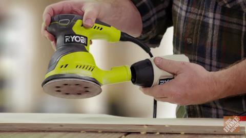 Ryobi corded best sale orbital sander