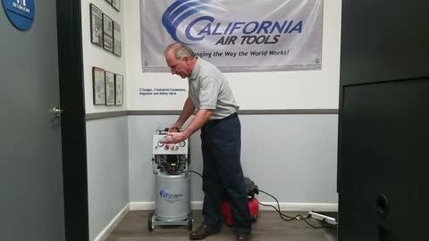 10 Gal. 2.0 HP Ultra Quiet and Oil-Free Aluminum Rust-Free Air Tank Electric Air Compressor