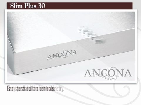 Ancona Slim S3D 30 in. Non-Vented Under Cabinet Range Hood with LED in  Stainless Steel AN-1292R - The Home Depot