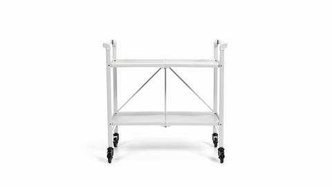 Cosco Smartfold White Serving Cart 87602WHT1E - The Home Depot