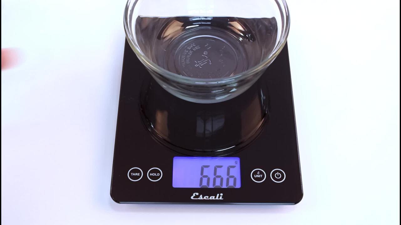 KitchenAid 11lb Glass Surface Kitchen Scale 11 lb