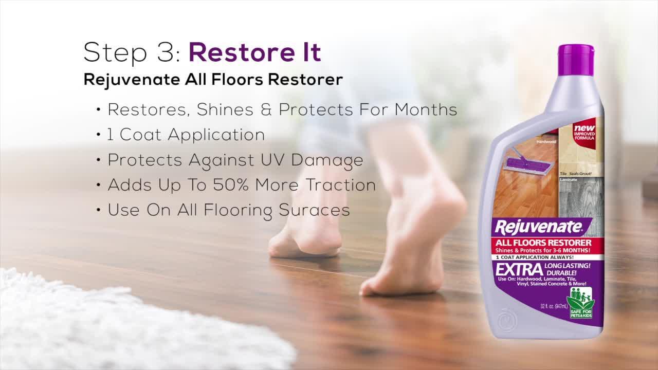 Rejuvenate All Floor Cleaners Restorer, Unscented, 16 Fluid Ounce 