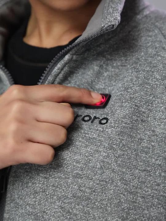 ororo heated fleece jacket