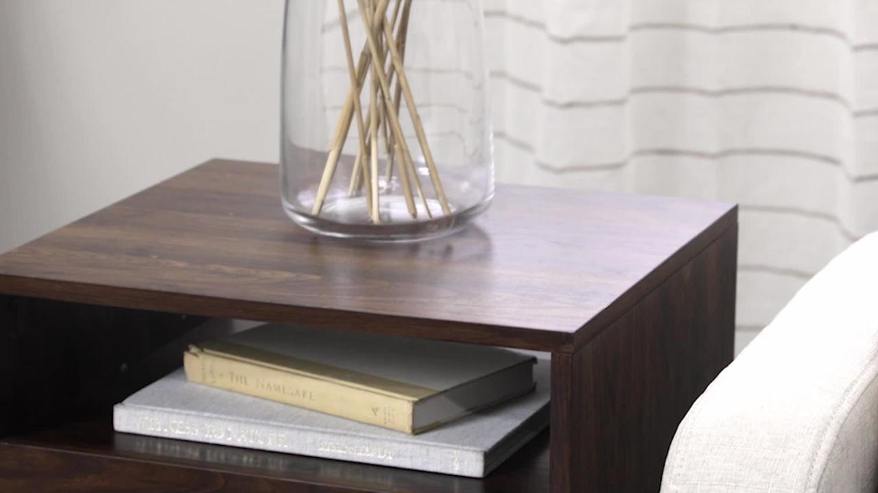 Wooden Hairpin Leg Side outlet Table