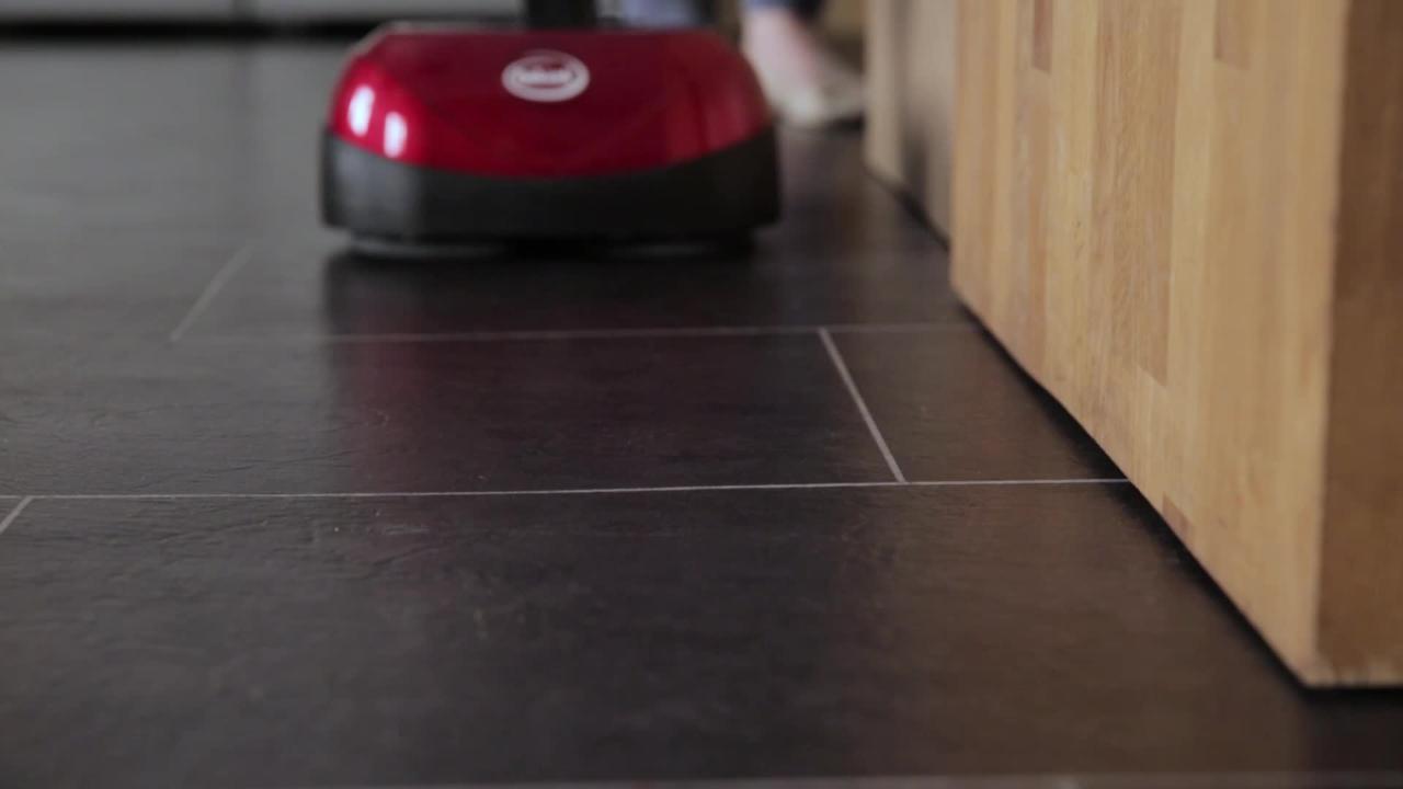 Mini Floor Scrubber Polisher Buffer Hardwood Tile Concrete Cleaner Machine  Rugs