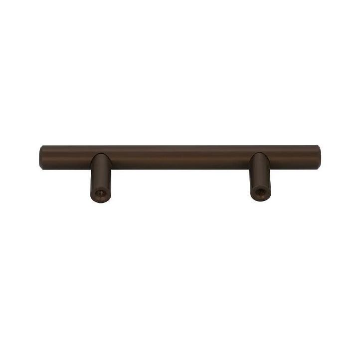 Amerock Bar Pulls 12-5/8-in Center to Center Black Bronze Cylindrical Bar  Drawer Pulls