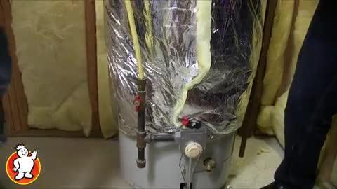 Water Heater Blanket Jacket Insulation Non Fiberglass Fits up to 50  GallonsTank