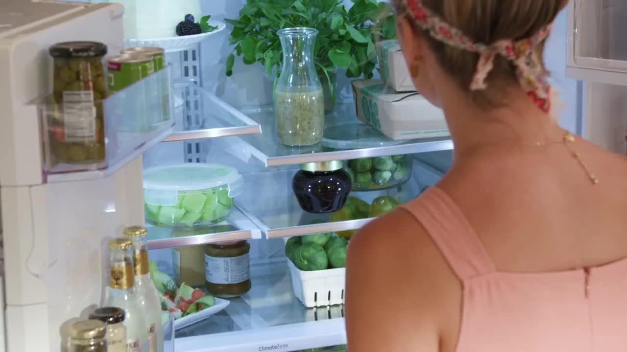 18.6 cu. ft. French Door Refrigerator in Matte White, Fingerprint Resistant, Counter Depth and ENERGY STAR