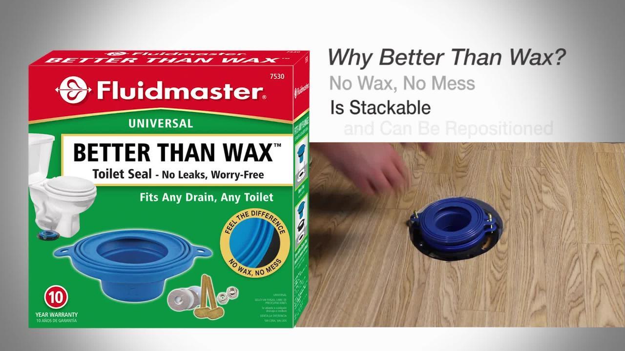 Fluidmaster - Better Than Wax - Toilet Wax Rings