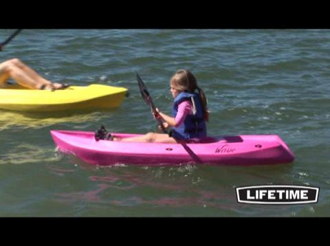 Lifetime Wave 60 Youth Kayak (Paddle Included) 90098 - The Home Depot