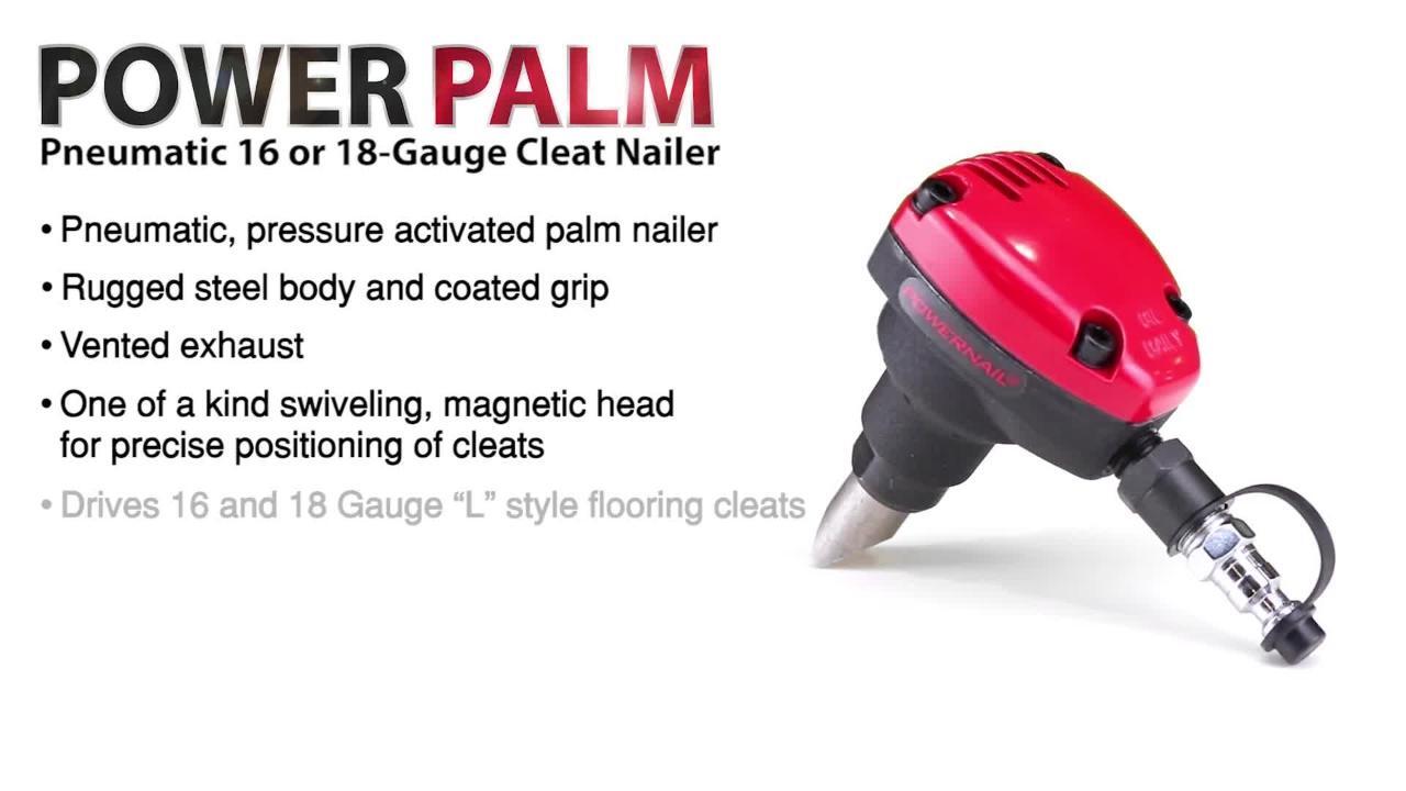 Flooring palm deals nailer