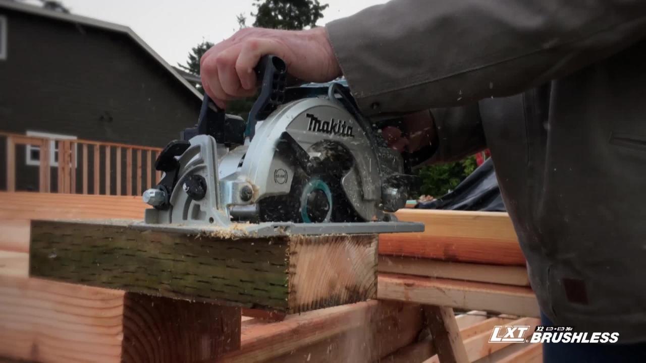 Makita lxt brushless online circular saw